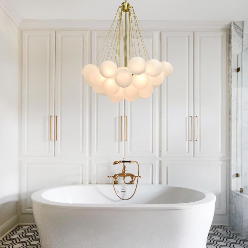 FALUVA Veda Glass Bubble Chandelier