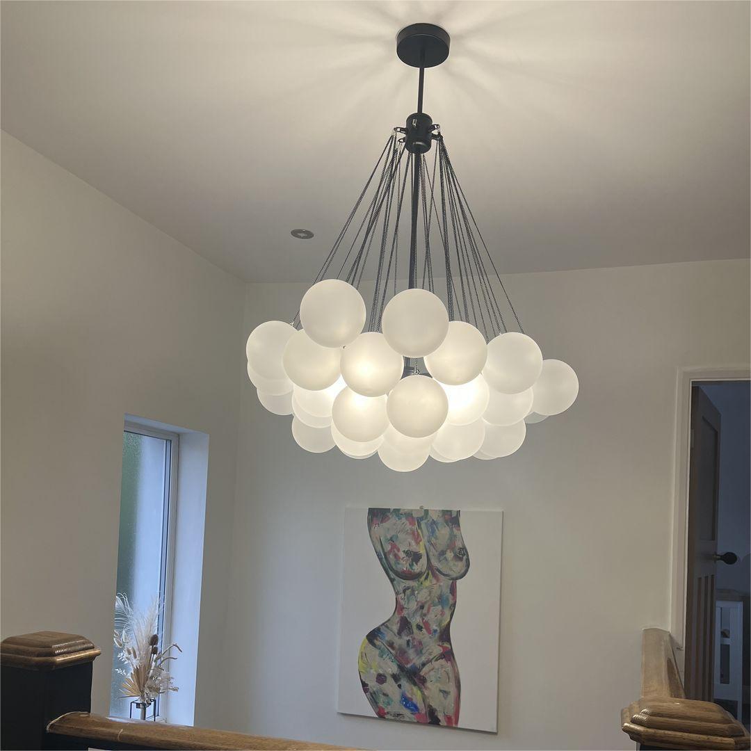 FALUVA Veda Glass Bubble Chandelier