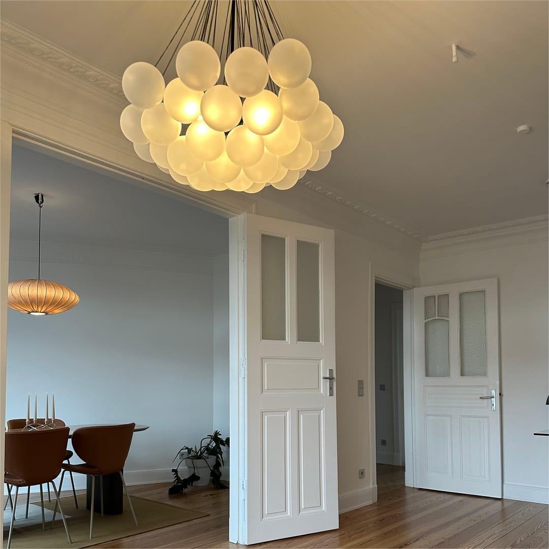 FALUVA Veda Glass Bubble Chandelier