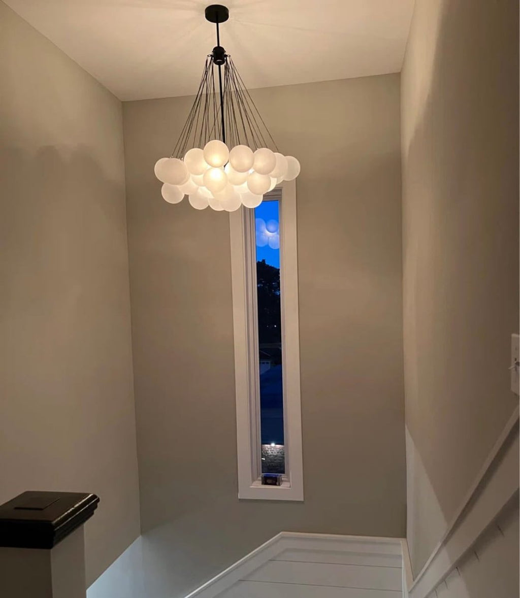 FALUVA Veda Glass Bubble Chandelier