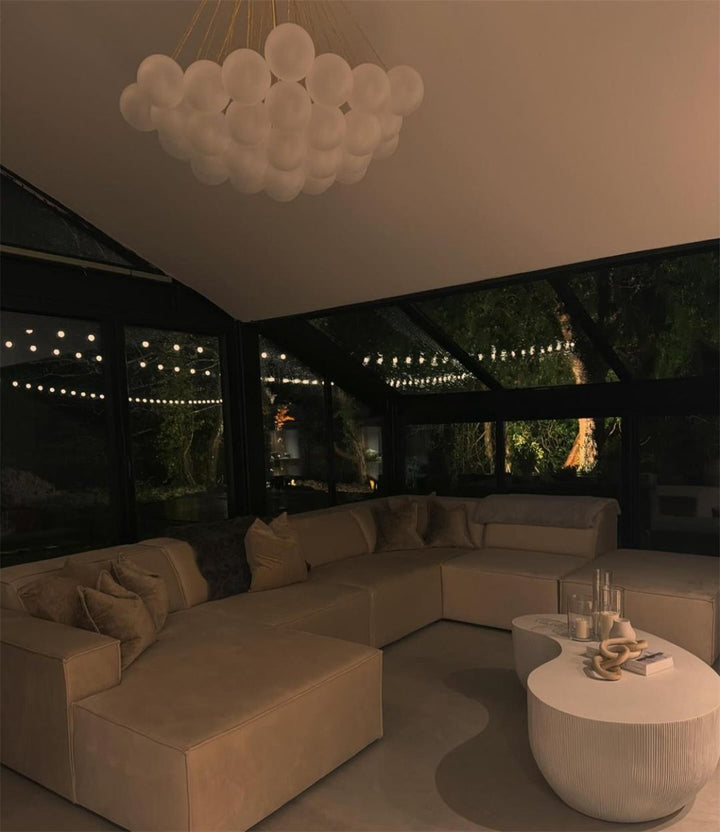 FALUVA Veda Glass Bubble Chandelier
