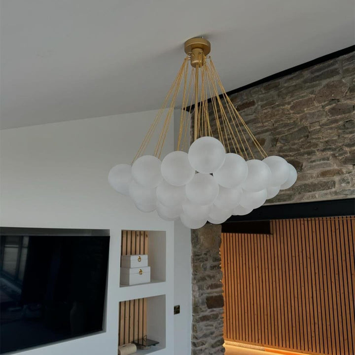 FALUVA Veda Glass Bubble Chandelier