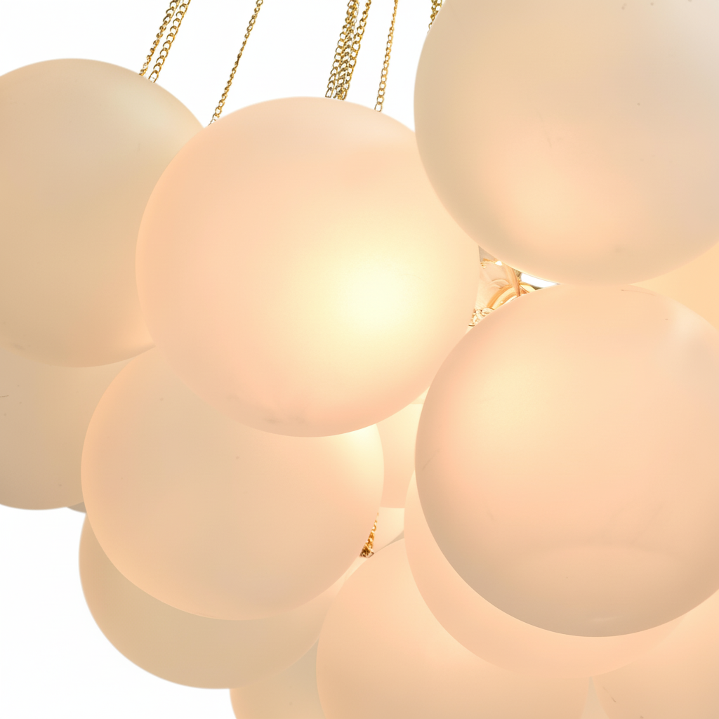 FALUVA Veda Glass Bubble Chandelier
